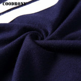 COODRONY Cotton Sweater Men 2017 Autumn Winter Thick Warm Wool Sweaters Casual Slim Fit O-Neck Pullovers Men Cashmere Pull Homme