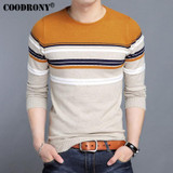 COODRONY Cashmere Sweater Men Knitted Wool Pullover Men 2017 New Mens O-Neck Sweaters Autumn Winter Warm Slim Fit Pull Homme 208