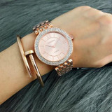 CONTENA Rose Gold Watch Women Watches Rhinestone Women's Watches Full Steel Clock saat montre femme reloj mujer relogio feminino