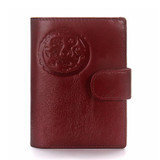 CONTACT'S Passport Cover Women's genuine leather purse business card holder wallet women wallet female small coin purse clutch