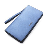 CONTACT'S Genuine Leather women Wallet Female Purse phone women wallet designer candy color clutch coins Card Holder money bag