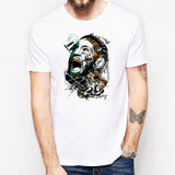 conor mcgregor t shirt men fashion tshirt funny cool Printed Short Sleeve T Shirt Men Tees Funny T-Shirt
