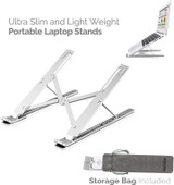 Foldable laptop stand