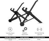 Foldable laptop stand