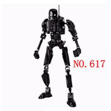 compatible Star Rogue One Figures K-2SO Kylo Ren Captain Phasma Rey Poe Dameron Finn Darth Vader toys building blocks