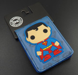 Comics Dc Marvel the Avengers Cartoon Wallet Cute Superman Iron man Batman 3D Purse Logo Credit Card Holder Man Wallet