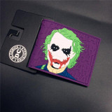 Comics Dc Marvel the Avengers Cartoon Wallet Cute Superman Iron man Batman 3D Purse Logo Credit Card Holder Man Wallet