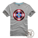 Comic Super Hero T Shirt Superman Batman Captain America the Flash Cartoon Movie Men Boy Cosplay T-Shirts Tshirt Geek Tee
