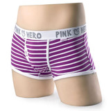 Comfortable Panties Hot Sale Men Male Underwear Men's Boxer Underwear Sexy Striped Cotton Man Underwear Boxer Fringe Underpants