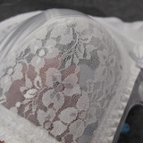 Comfort Lace Bra Intimates Embroider Lingerie see-through Plus size bralette Big Size Sexy Bras 36 38 40 42 44 B C D DD Cup