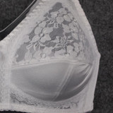 Comfort Lace Bra Intimates Embroider Lingerie see-through Plus size bralette Big Size Sexy Bras 36 38 40 42 44 B C D DD Cup