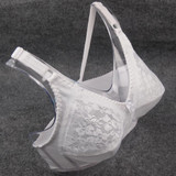 Comfort Lace Bra Intimates Embroider Lingerie see-through Plus size bralette Big Size Sexy Bras 36 38 40 42 44 B C D DD Cup