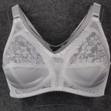Comfort Lace Bra Intimates Embroider Lingerie see-through Plus size bralette Big Size Sexy Bras 36 38 40 42 44 B C D DD Cup