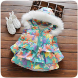 2016 baby girls clothes winter warm down coat long sleeve hooded jacket Thicken outerwear kids clothing fashion girls coat 2016 baby girls clothes winter warm down coat long sleeve hooded jacket Thicken outerwear kids clothing fashion girls coat