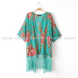 2015 Summer Women Fashion Beach Cover Up Ladies Sexy Swimsuit Bathing Suit Cover Ups Kaftan Kimono Beach Wear