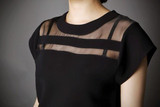 2015 Summer Ladies Black Tops Chiffon Shirts Blouses Women Sheer Cheap Clothes China Femininas Camisas Clothing Female Plus Size 2015 Summer Ladies Black Tops Chiffon Shirts Blouses Women Sheer Cheap Clothes China Femininas Camisas Clothing Female Plus Size