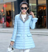2015 New Winter Women Duck Down Jacket Fashion Slim Long Women Duck Down Coat Causal Women Winter Coat Down Parkas