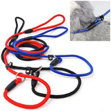 2015 New Pet Dog Nylon Rope Training Leash Slip Lead Strap Adjustable Traction Collar  51AM