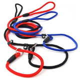 2015 New Pet Dog Nylon Rope Training Leash Slip Lead Strap Adjustable Traction Collar  4WLK