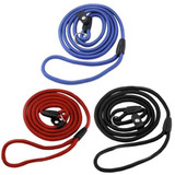 2015 New Pet Dog Nylon Rope Training Leash Slip Lead Strap Adjustable Traction Collar  4WLK