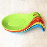 2015 New Arrival Silicone Heat Resistant Spoon Fork Mat Rest Utensil Spatula Holder Kitchen Tool 8C8S