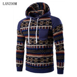 Hoodies & Sweatshirt  Hoodies Men Hombre Hip Hop Male Brand Hoodie Digital Printing Sweatshirt  Mens Splice Slim Fit Men Hoody