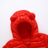 Hooded Warm Kids Winter Jackets For Girls Clothes Down Jacket Newborn Baby Boy Coat Zipper Snowsuit Children's Overalls Clothing