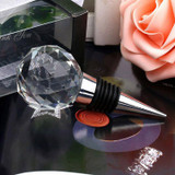 Home Wine Collection Red Wine Bottle Stopper Crystal Glass Vacuum Seale Wine Stopper