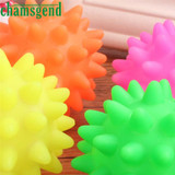Home Wider Hot Selling Beautiful New Rubber Ball Toy Dog Pet Fun Spikey Ball Biting Chewing And Toys High Quality Free Shipping
