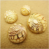 N1711211 , 10pcs Metal buttons, clothing accessories DIY handmade materials , Suit coat buttons, fashion decorative buttons