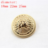 N171125 , 10pcs Metal buttons, clothing accessories DIY handmade materials , Suit coat buttons, fashion decorative buttons