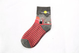 MYORED Striped cartoon cotton Totoro socks Autumn Summer girls lady women's sox Fashion short tube meias female ankle crew sock