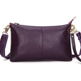 Mynos Fashion Genuine Leather Evening Crossbody Bag For Women Messenger Bag Lady Shoulder Bag Female Purse Day Clutch Sac A Main