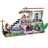 mylb Friends Series Livi's Pop Star House Building Blocks Andrea mini-doll figures Toy Compatible With Friends drop shipping