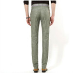 Mwxsd brand summer Men Casual linen pants Men slim fit Straight long pants Men Comfortable cotton Pants Male long Trousers