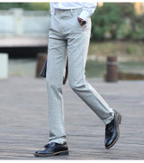 Mwxsd brand Men's linen pants casual Men's long thin pants summer Straight Business Casual Men Pants Male Leisure Long Trousers Mwxsd brand Men's linen pants casual Men's long thin pants summer Straight Business Casual Men Pants Male Leisure Long Trousers