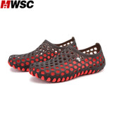 MWSC Summer Cool Men's Casual Water Sandals Shoes Male Slip-On Novelty Beach Fashion Sandal Shoes Slippers