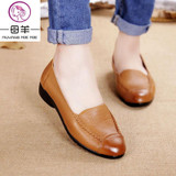MUYANG MIE MIE Spring And Autumn Women Flats 2017 Fashion Genuine Leather Flat Shoes Woman Soft Casual Loafers Women Shoes MUYANG MIE MIE Spring And Autumn Women Flats 2017 Fashion Genuine Leather Flat Shoes Woman Soft Casual Loafers Women Shoes