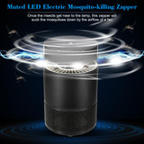 Muted LED Electric Mosquito-killing Control Lamp Fly Pest Bug Insect Zapper Killer Trap