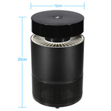 Muted LED Electric Mosquito-killing Control Lamp Fly Pest Bug Insect Zapper Killer Trap