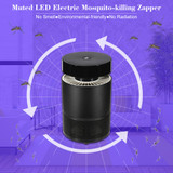 Muted LED Electric Mosquito-killing Control Lamp Fly Pest Bug Insect Zapper Killer Trap