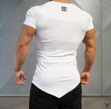 Muscleguys Brand Animal Gyms Clothing Fitness T-Shirt Bodybuilding NO PAIN NO GAIN Beast print Shirt Men Crossfit T Shirt