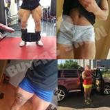 MUSCLE ALIVE Brand Clothing Bodybuilding Shorts Mens Golds Gyms Clothing Fitness Mens Shorts Muscle Casual Print Shorts Cotton