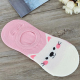 MUQGEW Newest Retail 1Pairs Women Comfortable Cartoon Flawless Funny Cute Cotton Sock Slippers Short Ankle Socks Breathable Sox