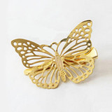 New arrivel 1 PCS Hair Accessories Women Shiny Butterfly Hair Clip Headband Hairpin Accessory Headpiece