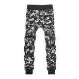 New arrived Gray Military Cotton Cargo pants Casual Ankle-length Harem Pants Loose Comfortable Camouflage mens Joggers MQ576