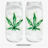 New Arrived 3D Printed Emoji Socks Women Unisex Maple Leaf Plants Short Socks Multi Colors Low Cut Dress Fashion Ankle Socks