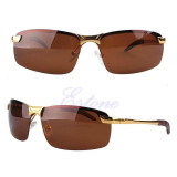 New Arrive Vintage Sports Glasses Men's Polarized Driving Glasses Outdoor Sunglasses