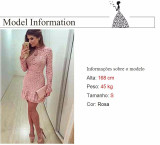 New Arrive Vestidos Women Fashion Casual Lace Dress 2017 O-Neck Sleeve Pink Evening Party Dresses Vestido de festa Brasil Trend New Arrive Vestidos Women Fashion Casual Lace Dress 2017 O-Neck Sleeve Pink Evening Party Dresses Vestido de festa Brasil Trend