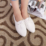 New Arrive Women Four Seasons 2017 Fashion PU Leather Single Shoes Female Casual Slip On Comfort Shoes Low-heeled Shoes Loafers